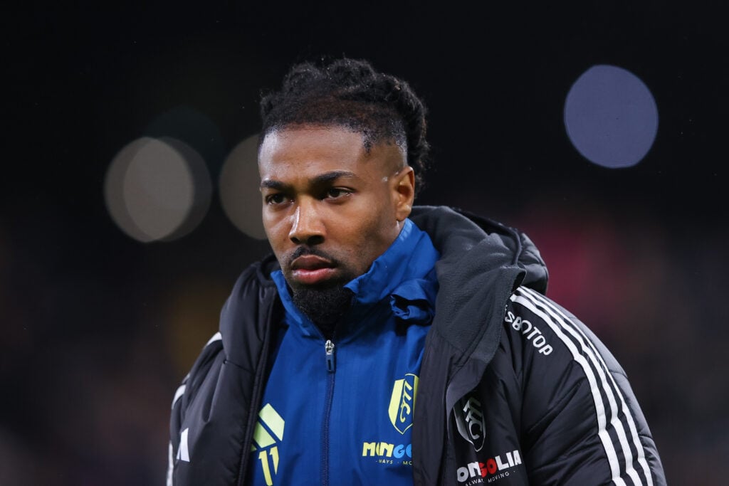 Adama Traore before Fulham v Crystal Palace - Premier League