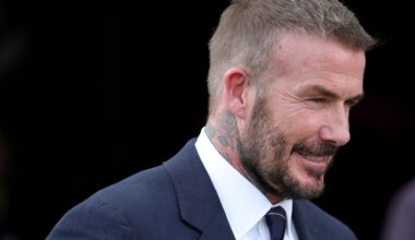 David Beckham pokes fun at Arsenal-supporting son after Man Utd's 3-2 victory