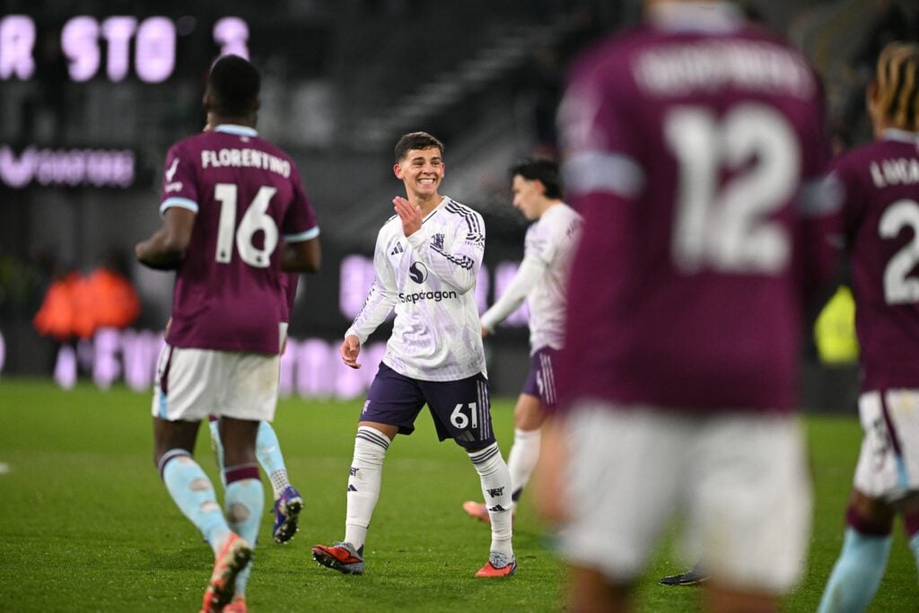 Shea Lacey grimaces after shot vs Burnley