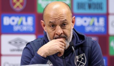 Nuno names the 'talented' West Ham star who really needs to start upping his game now