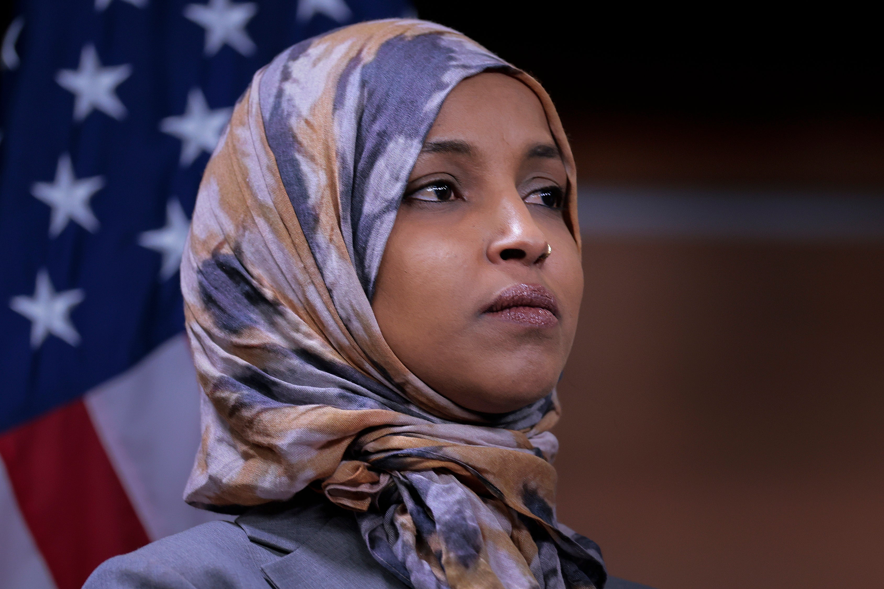 Congresswoman Ilhan Omar at the U.S. Capitol on January 13.