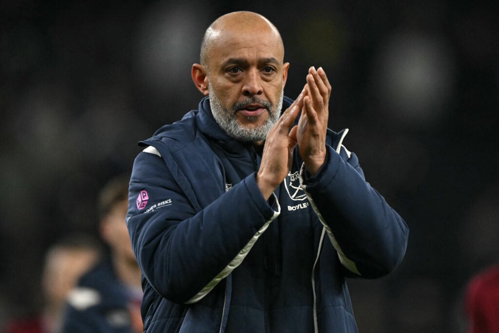 Nuno Espírito Santo after West Ham United beat Tottenham in the Premier League