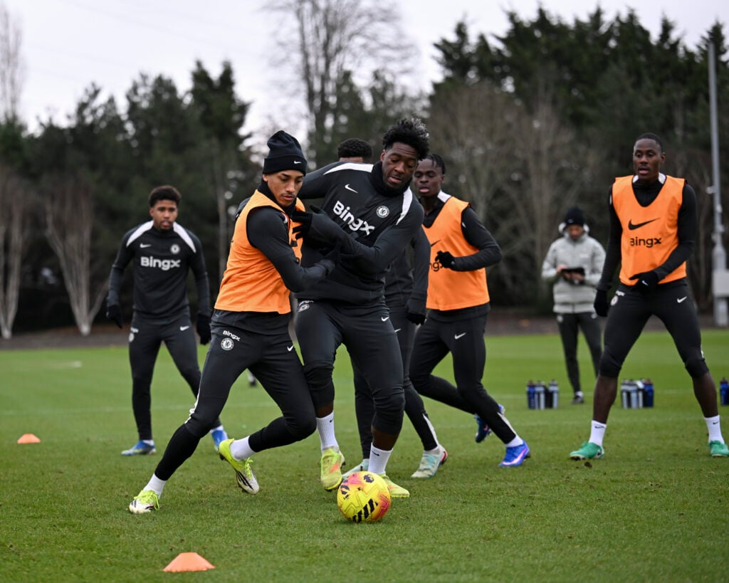 Chelsea Training and Press Conference