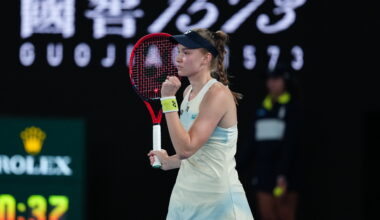 The best in-match moments from Rybakina's Australian Open final win