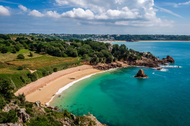 Beauport Beach, St Aubin, Jersey, Channel Islands