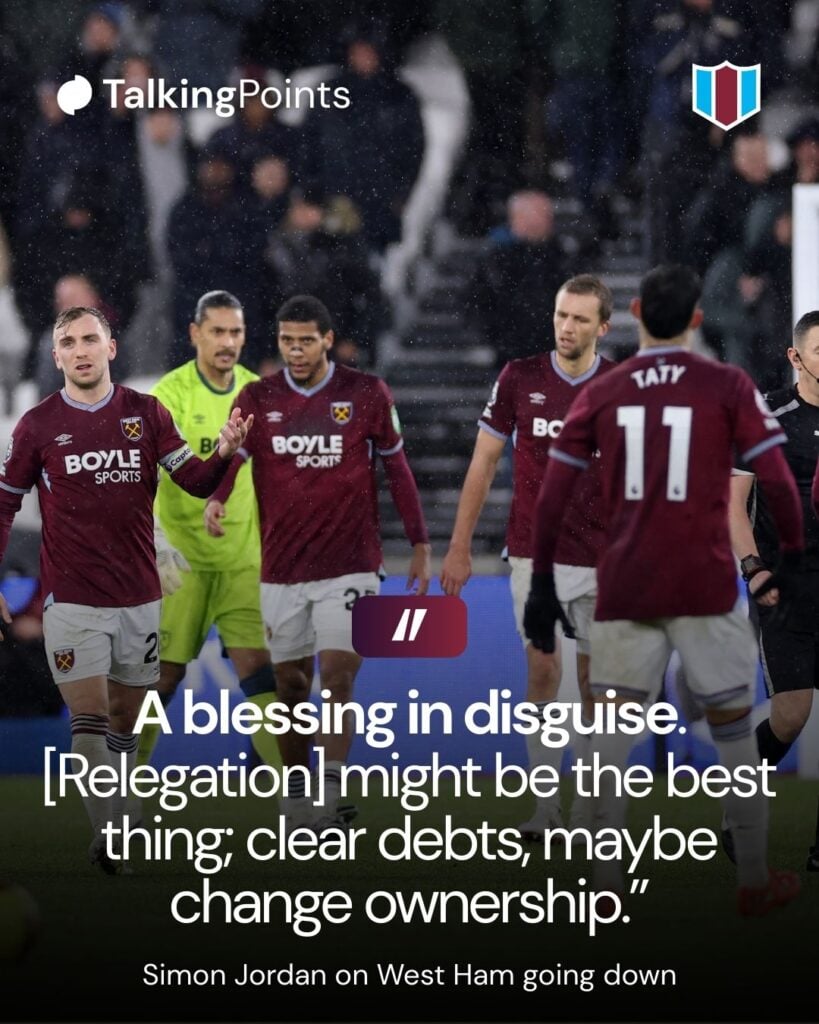 Jarrod Bowen of West Ham United appears dejected after they concede a second goal during the Premier League match between West Ham United and Nottingham Forest at London Stadium on January 06, 2026 in London, England.