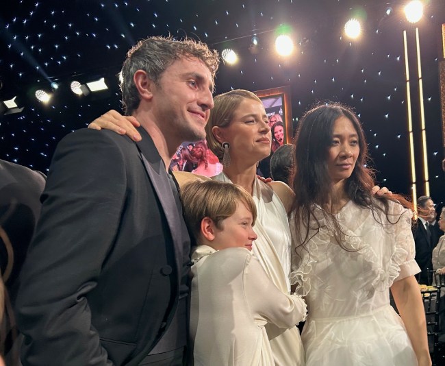 The 'Hamnet' team at the Critics Choice Awards