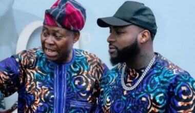 The billionaire businessman and philanthropist, Dr Deji Adeleke and afrobeats singer David Adeleke