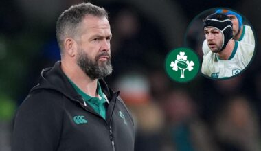 Andy Farrell omits in-form youngsters for Six Nations
