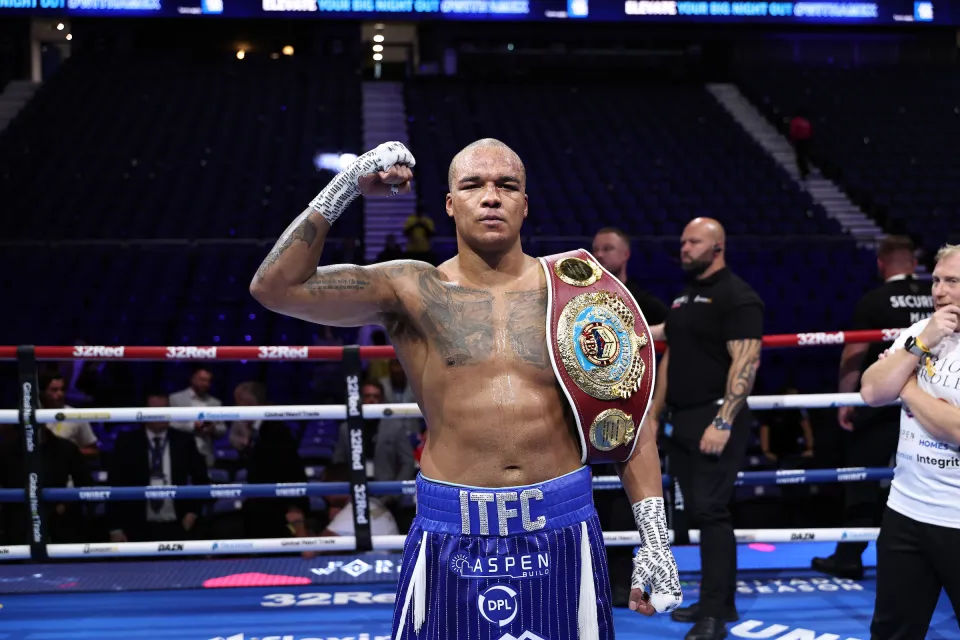 LONDON, ENGLAND. OCT 25: Joseph Parker v Fabio Wardley fight night at London's 02 Arena, Greenwich, London, England on the 25th October 2025. Queensberry Promotions. Credit: Queensberry/Leigh Dawney