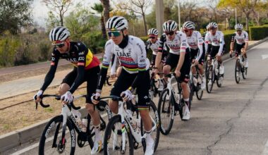 UAE Team Emirates-XRG in their 2026 colours