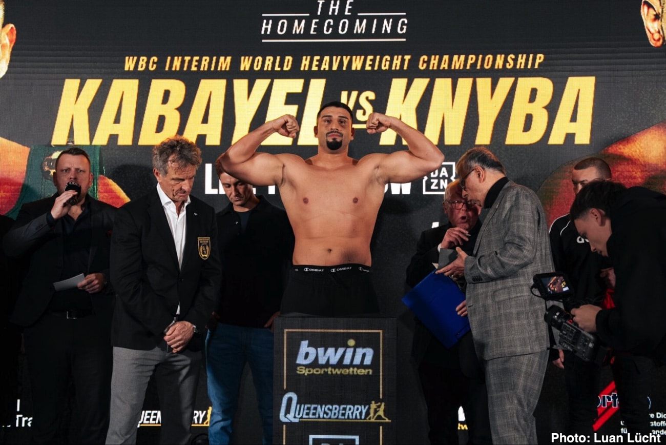 Image: Agit Kabayel vs. Damian Knyba: Full Live Results