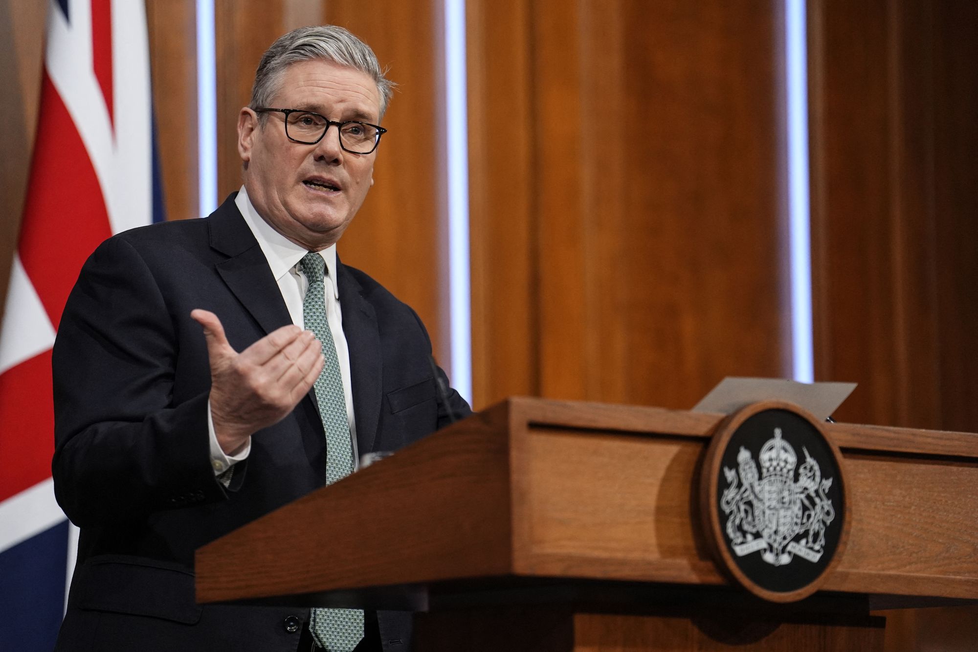 British Prime Minister Keir Starmer has also called to calm the tensions between the U.S. and the U.K., saying that 'a trade war is in no one’s interests'