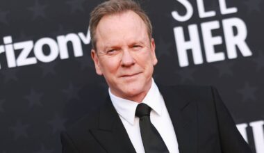  Kiefer Sutherland Arrested Over Alleged Ride-Share Driver Confrontation