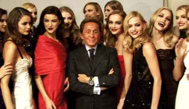 Valentino: The Last Emperor, Valentino Garavani (front, right of center), 2008.