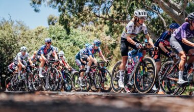 It could get to 40°C at the Tour Down Under this week – how hot is too hot for pro cycling?