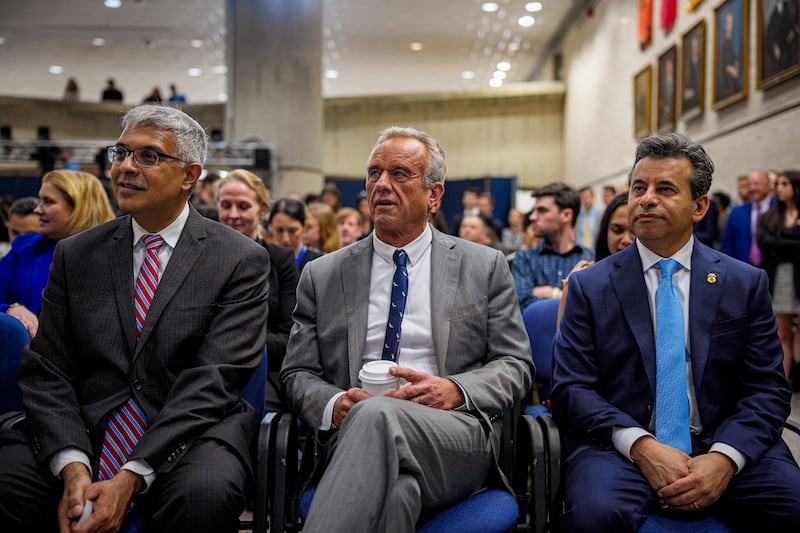 RFK Jr., NIH Director Dr. Jay Bhattacharya, and FDA Commissioner Marty Makary outlined the CDC's new COVID-19 vaccine recommendations.