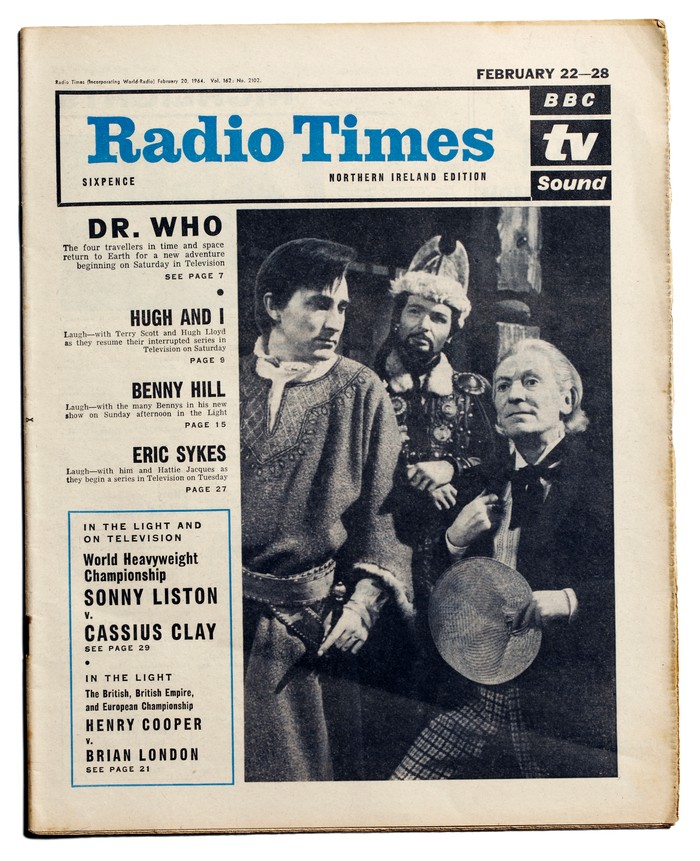 Doctor Who serial Marco Polo on the cover of Radio Times in 1964 Doctor Who serial Marco Polo on the cover of Radio Times in 1964