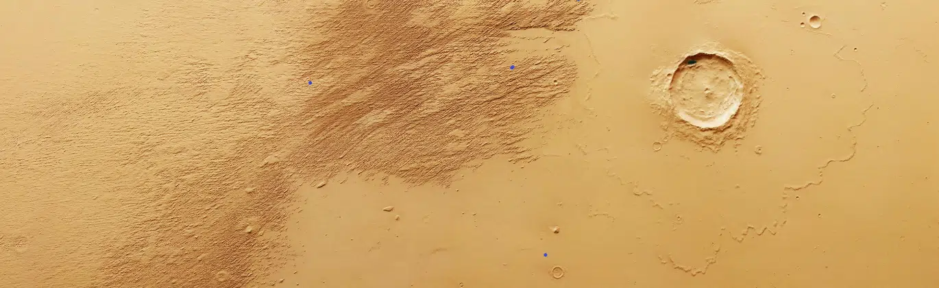 Mars Express Spots Incredible Wind Carved Sculptures Close To Eumenides Dorsum