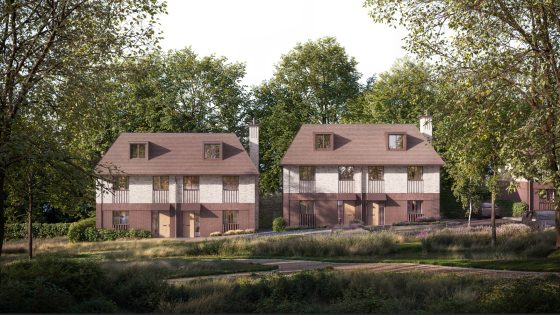 Dowen Farmer submits plans for Voysey-inspired homes in Bushey