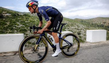 Tom Pidcock shows of new Pinarello-Q36.5 kit for 2026 and Pinarello Dogma F bike