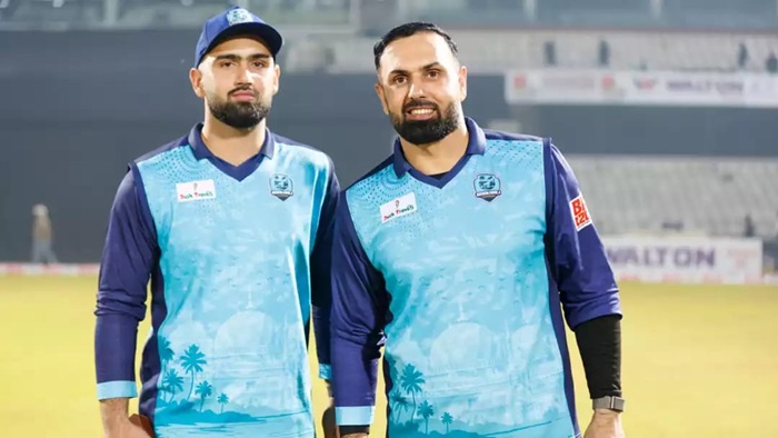 Father-son duo make T20 history as Eisakhil scores 92 on debut
