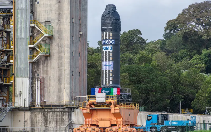 ESA says there is “no urgency” to upgrade Vega C with the P160C booster, citing launch manifest requirements and early production priorities for Ariane 6.