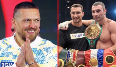 Oleksandr Usyk reveals which Klitschko brother would give him the tougher fight