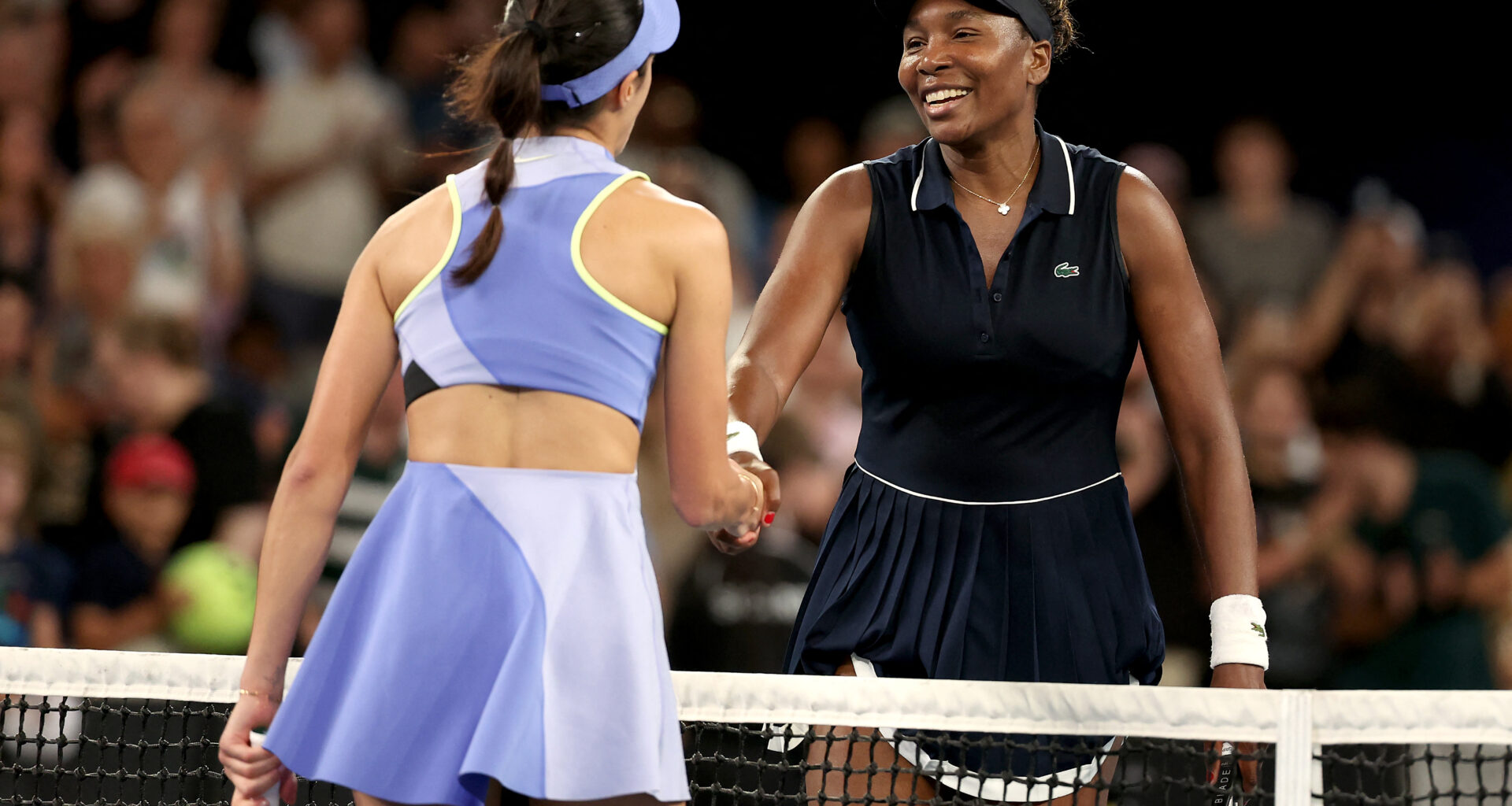 Despite historic night, Venus Williams falls to Danilovic in Australian Open first round