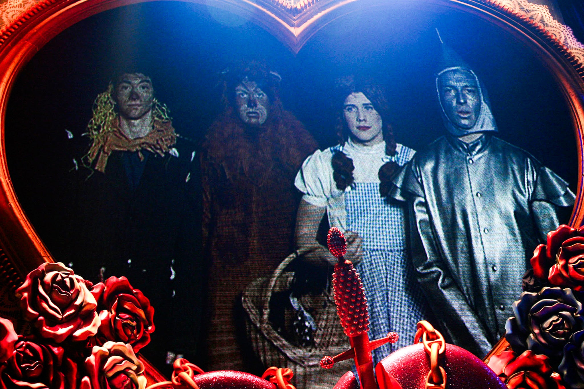 Put on your dancing shoes: Arctic Monkeys at the Brit Awards in 2007