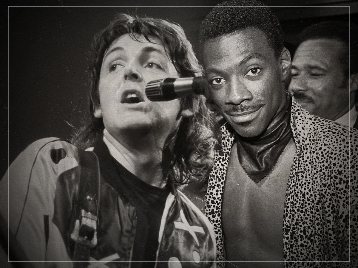 The "surreal" moment Eddie Murphy met Paul McCartney