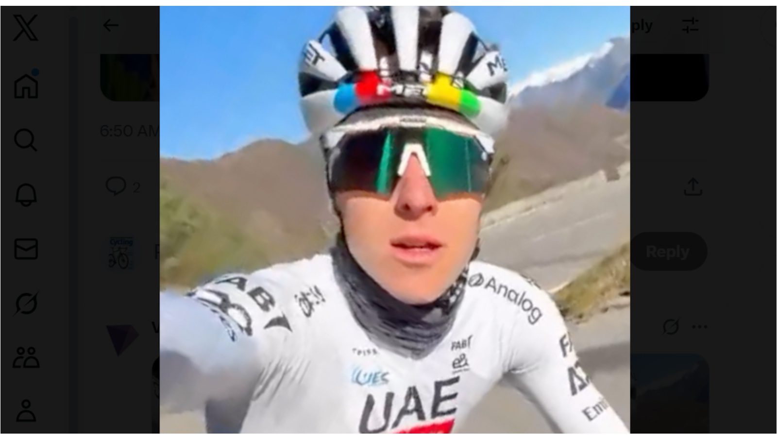 Tadej Pogačar just debuted a jersey he will never, ever wear