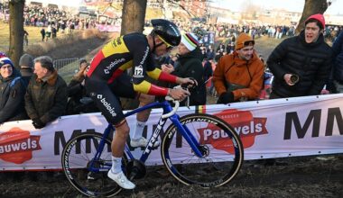 Thibau Nys racing at Hoogerheide 2026