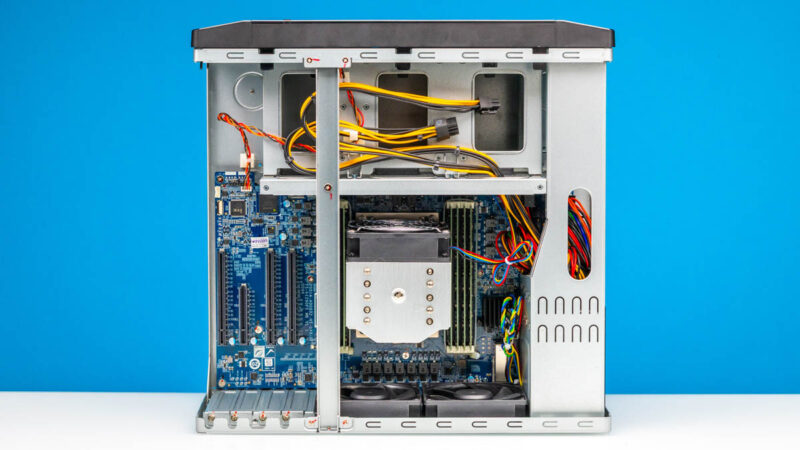 QNAP TS H1290FX Inside 9