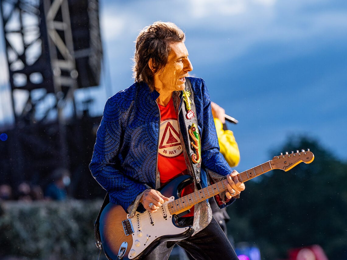 Ronnie Wood - Guitarist - The Rolling Stones - 2022 - Raph PH - London BST