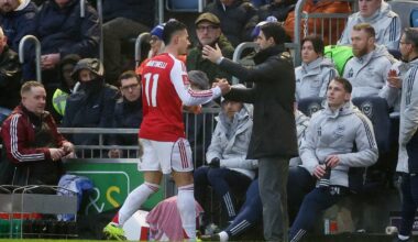 Arsenal: Mikel Arteta sends message to Arne Slot over Gabriel Martinelli support after Conor Bradley backlash - London Evening Standard