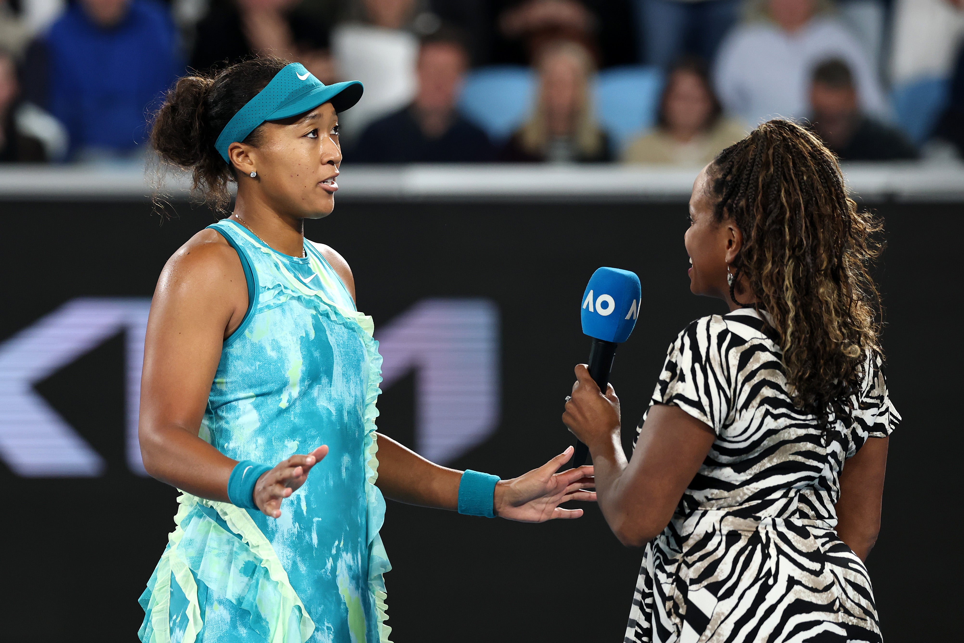 Osaka said she would apologise to Cirstea for the comments she made during her on-court interview