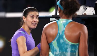 Naomi Osaka stunned by frosty handshake from beaten Australian Open opponent Sorana Cirstea