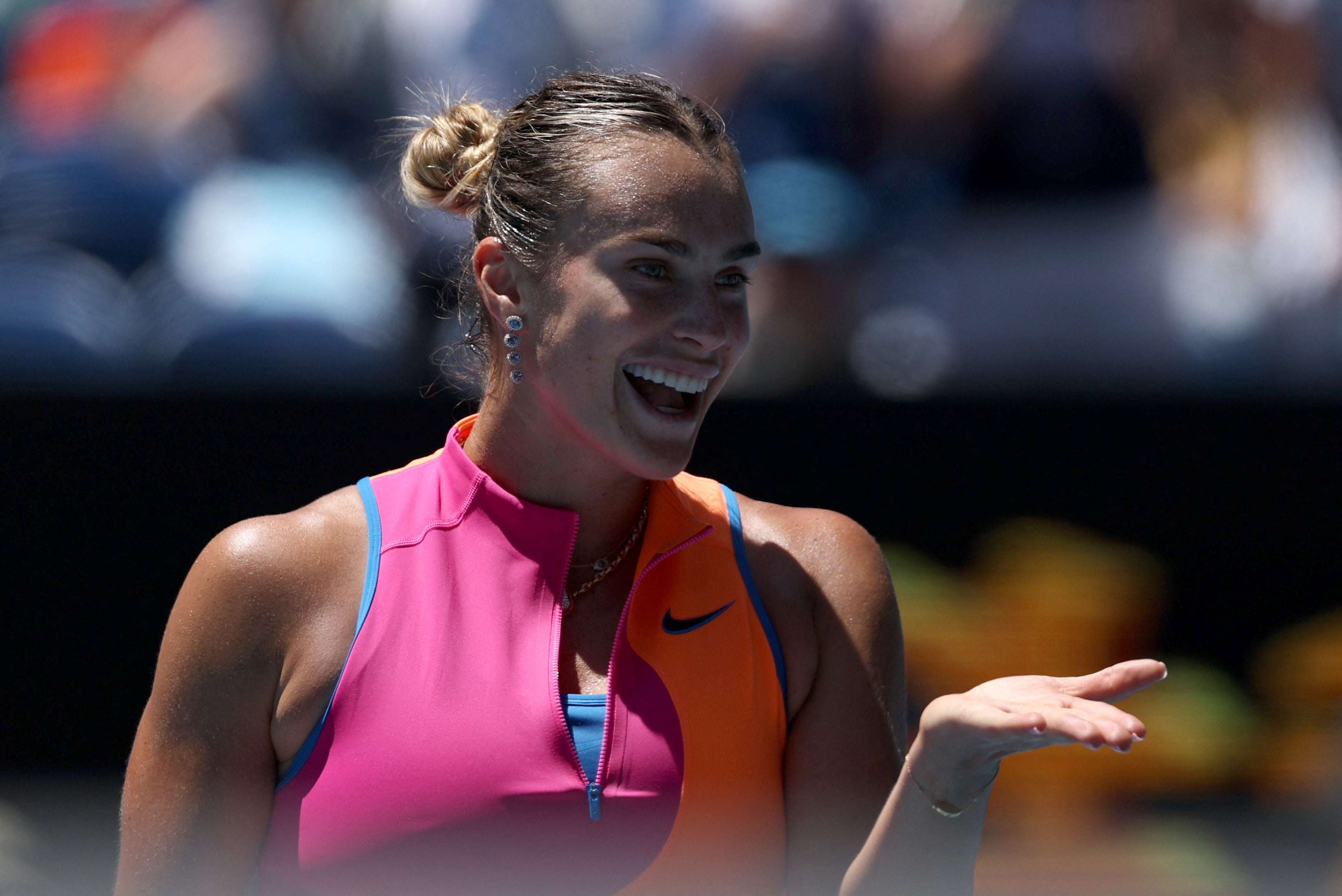 Aryna Sabalenka had too much for Jovic on Tuesday