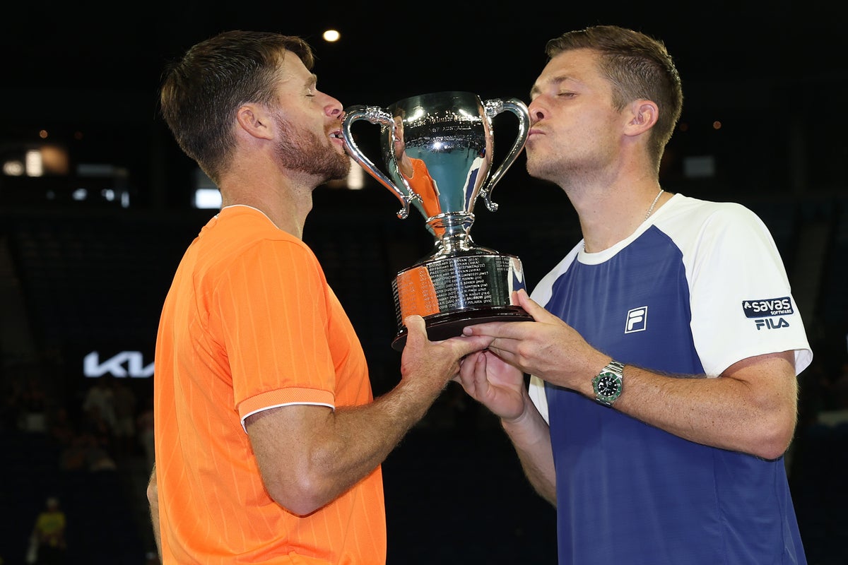 British star wins Australian Open doubles title - The Independent