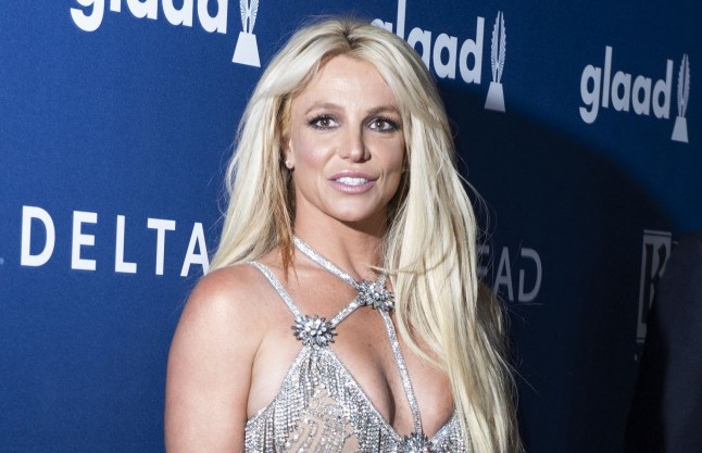 Singer Britney Spears attends the 29th Annual GLAAD Media Awards at the Beverly Hilton on April 12, 2018 in Beverly Hills, California. (Photo by VALERIE MACON / AFP) (Photo by VALERIE MACON/AFP via Getty Images)