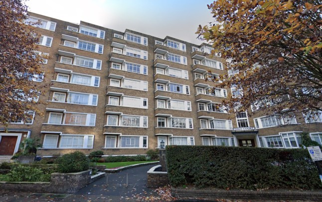 Oslo Court flats in St John's Wood