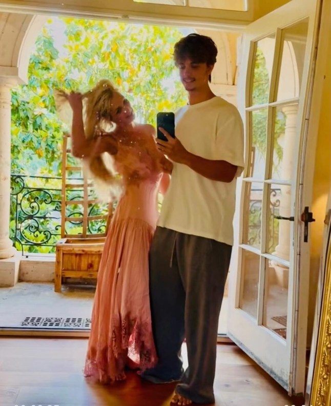 Britney Spears and Jayden Federline in June. Britney Spears/Instagram