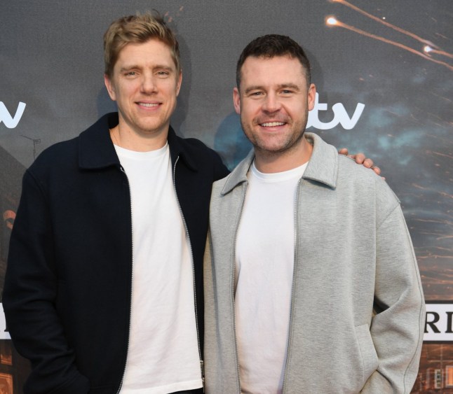 Ryan Hawley and Danny Miller attend the 