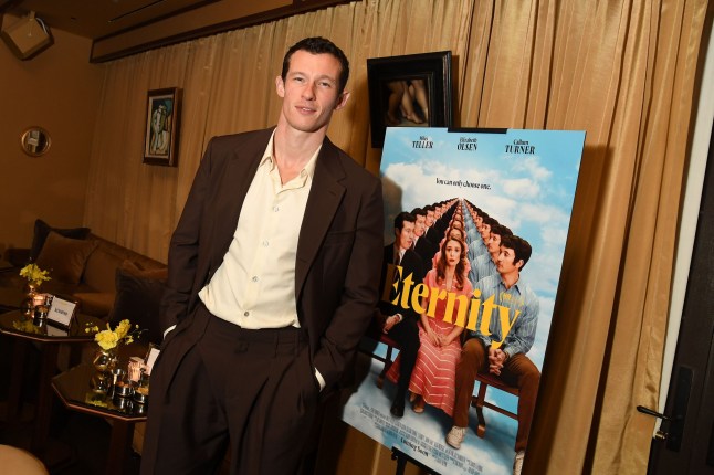 Mandatory Credit: Photo by Kristina Bumphrey/Shutterstock (15722954d) Callum Turner A24's 'Eternity' Special Screening, Reception, New York, USA - 08 Nov 2025