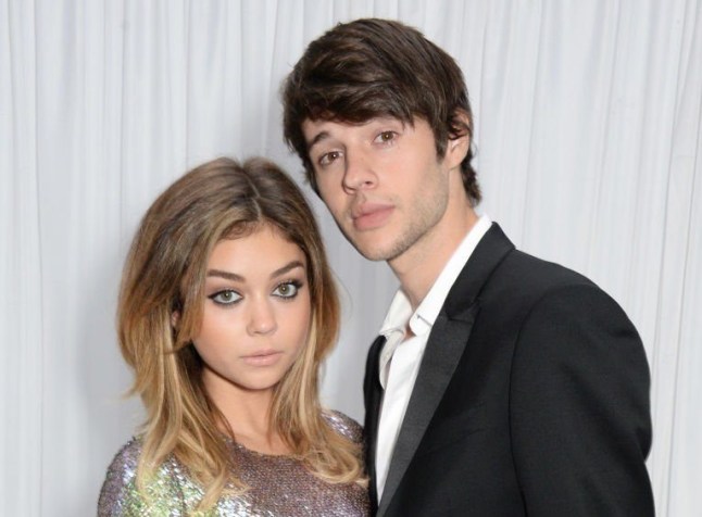 Sarah Hyland (L) and Matt Prokop