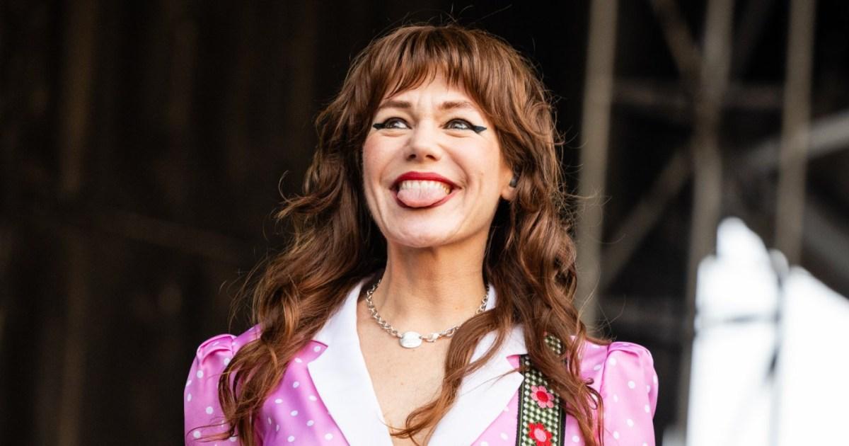 Rock icon 'marries her dog' to celebrate 50th birthday in star-studded ceremony