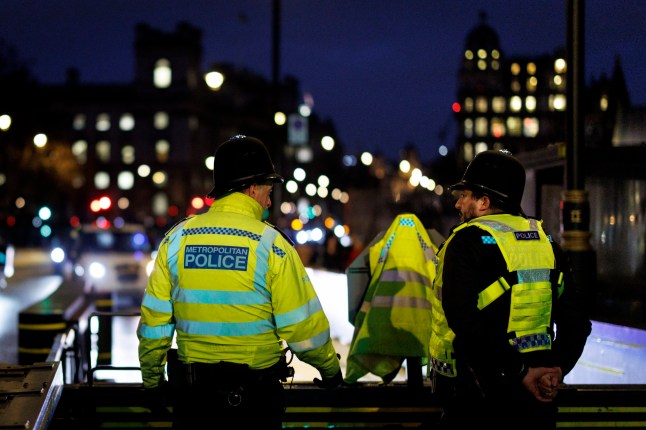 epa12644983 London Metropolitan Police officers patrol outside Houses of Parliament in Westminster, London, Britain, 12 January 2026. According to the Met's figures released on 12 January, there were 97 homicides in 2025 in London, an 11% reduction from 2024's 109 homicides, which represents the lowest total since 2014. London's homicide rate is lower than any other UK city and below many comparable global cities, such as New York, Berlin, Milan and Toronto. EPA/TOLGA AKMEN