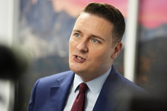 Health Secretary Wes Streeting speaking to the media during an NHS data day visit to the New Addington Community Diagnostics Centre in Croydon, south London. Picture date: Thursday January 15, 2026. PA Photo. Photo credit should read: Jordan Pettitt/PA Wire