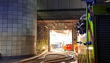 Fire in Blackwall rips through 13-storey building storing 200 LED acid batteries | News UK